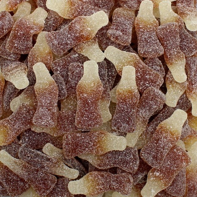 Bottiglie Cola Medie Effervescenti