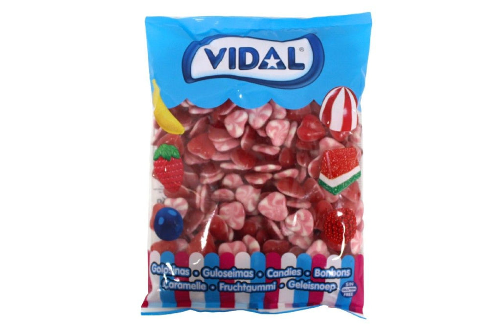 Cuori Twist Panna e Fragola