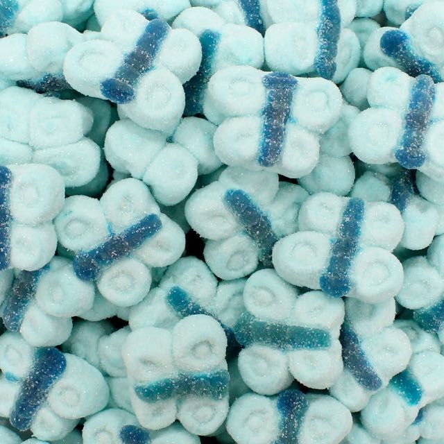 Farfalle Azzurre Marshmallow