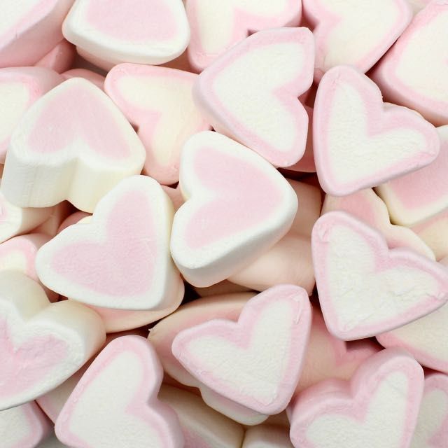 Cuore Marshmallow Bicolore