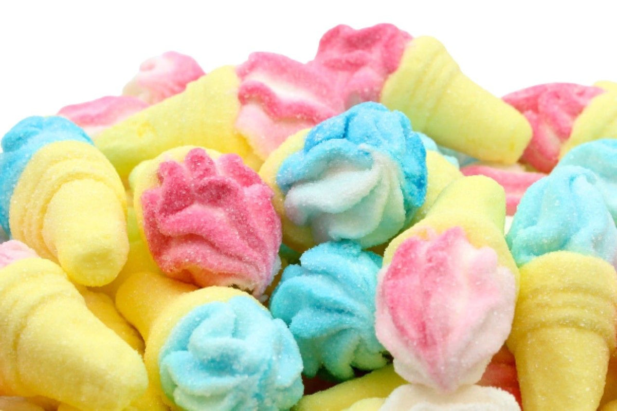 Mini Coni Gelato Marshmallow