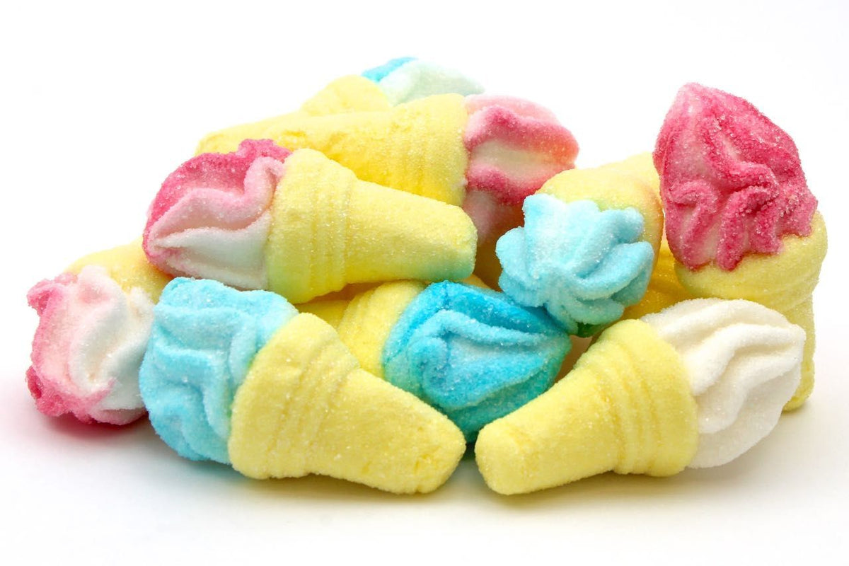 Mini Coni Gelato Marshmallow