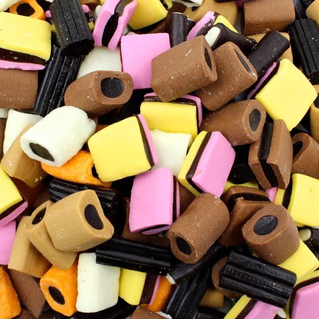Konfekt Allsorts Liquirizia Assortita