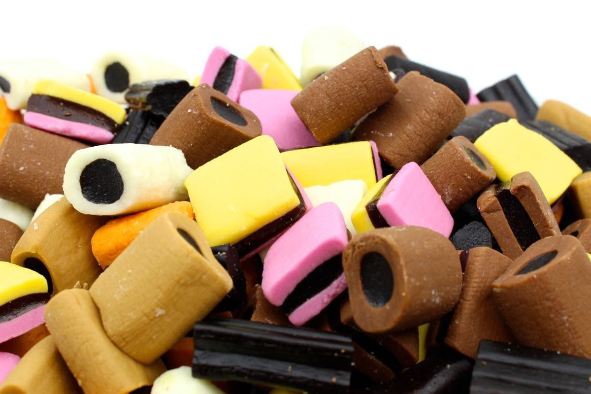 Konfekt Allsorts Liquirizia Assortita
