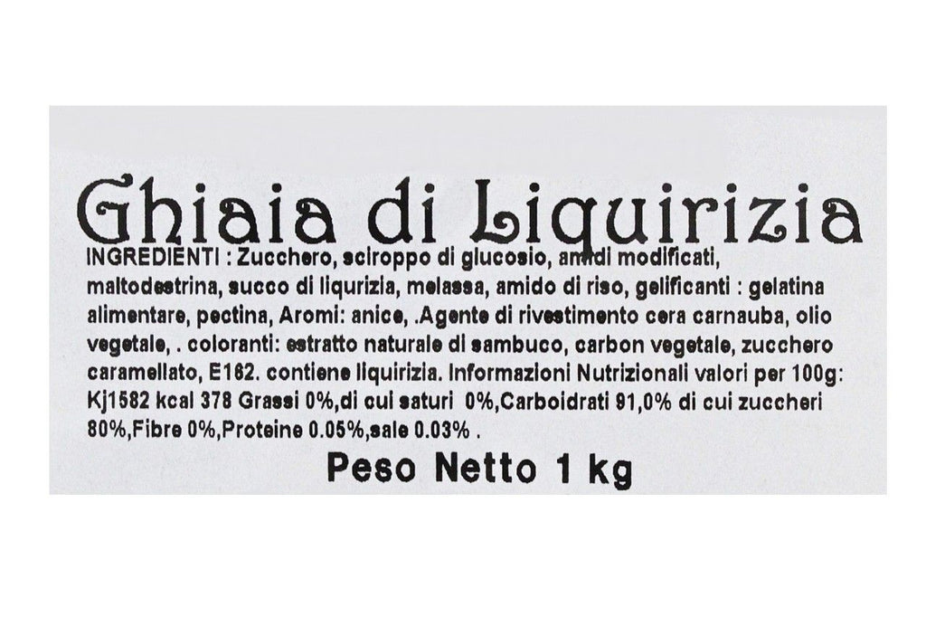 Sassolini Ghiaia di Liquirizia