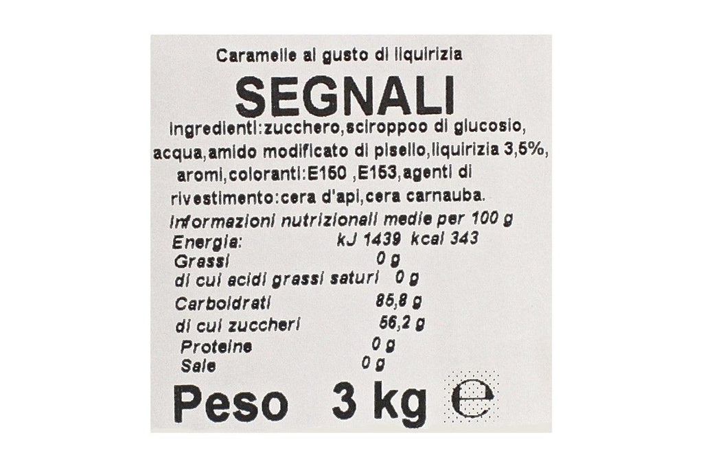 Segnali Stradali di Liquirizia