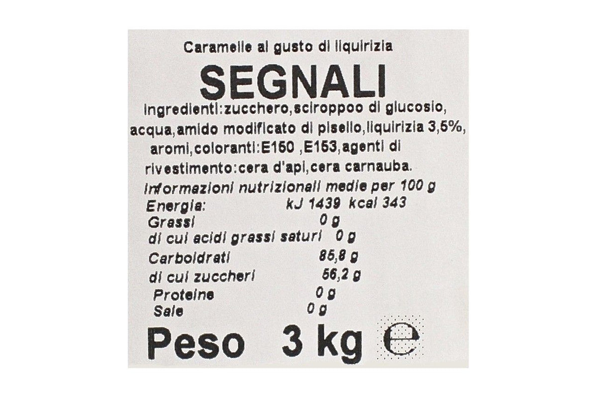 Segnali Stradali di Liquirizia